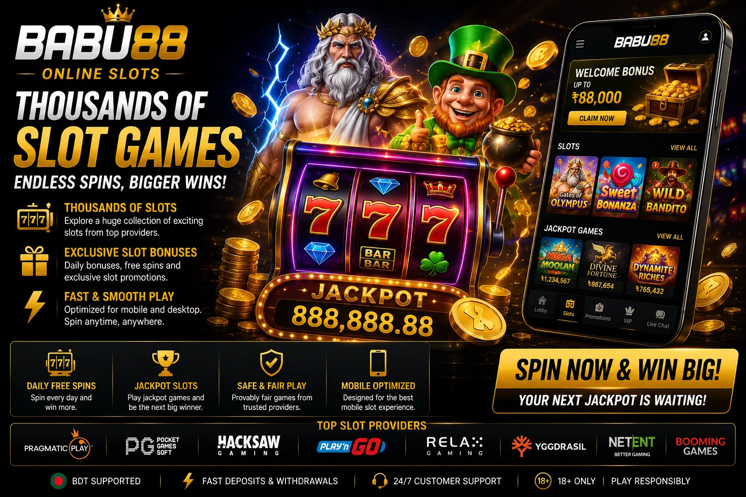 BABU88 slot games